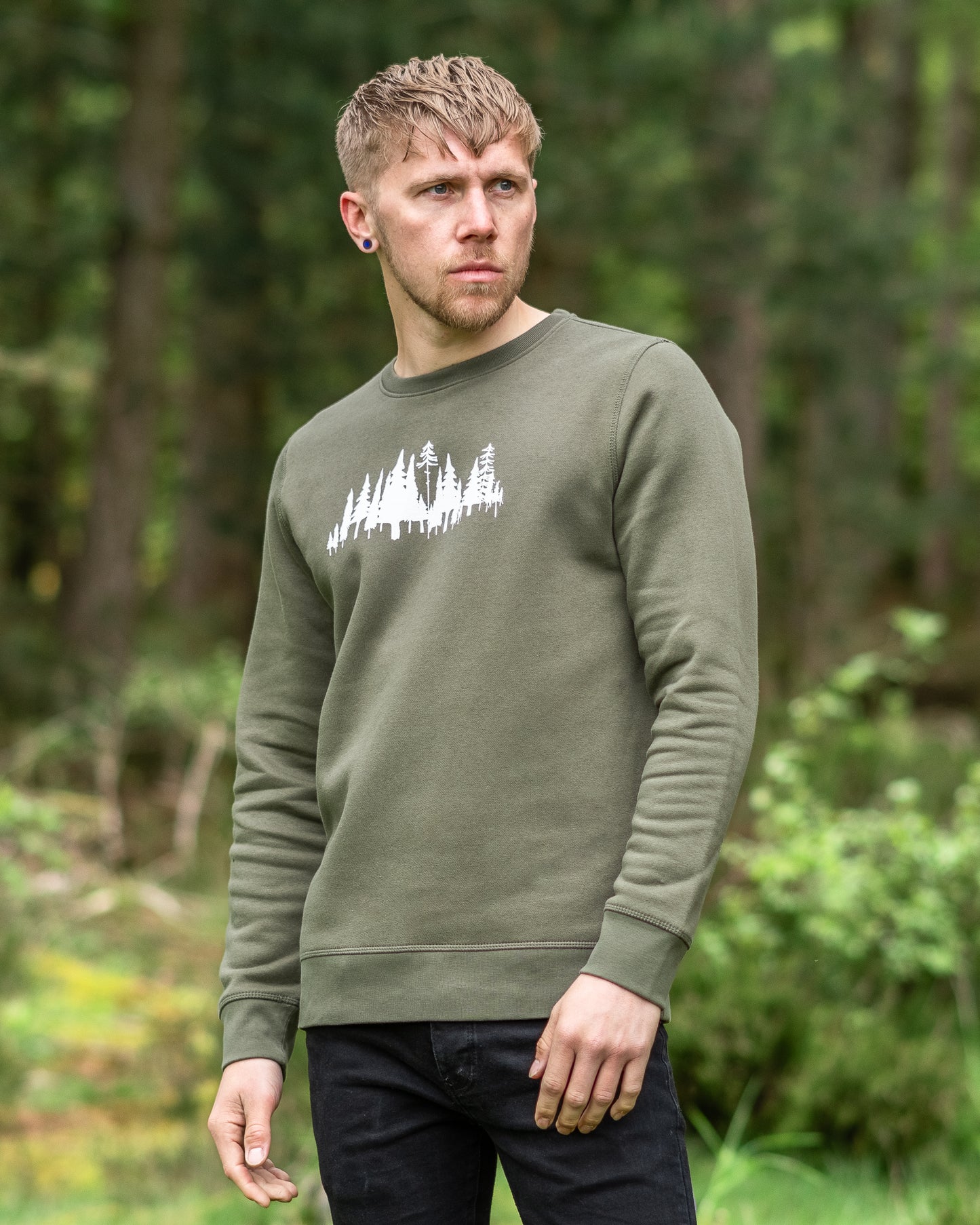 The Forest Sweater in Khaki