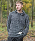 Chunky Knit Hoodie 2.0 in Grey Marl