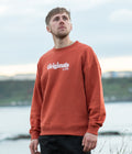 East Coast Originals Sustainable Sweater in Brick