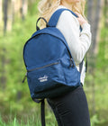Recycled Backpack in Navy