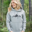 The Mountains Hoodie in Pure Grey