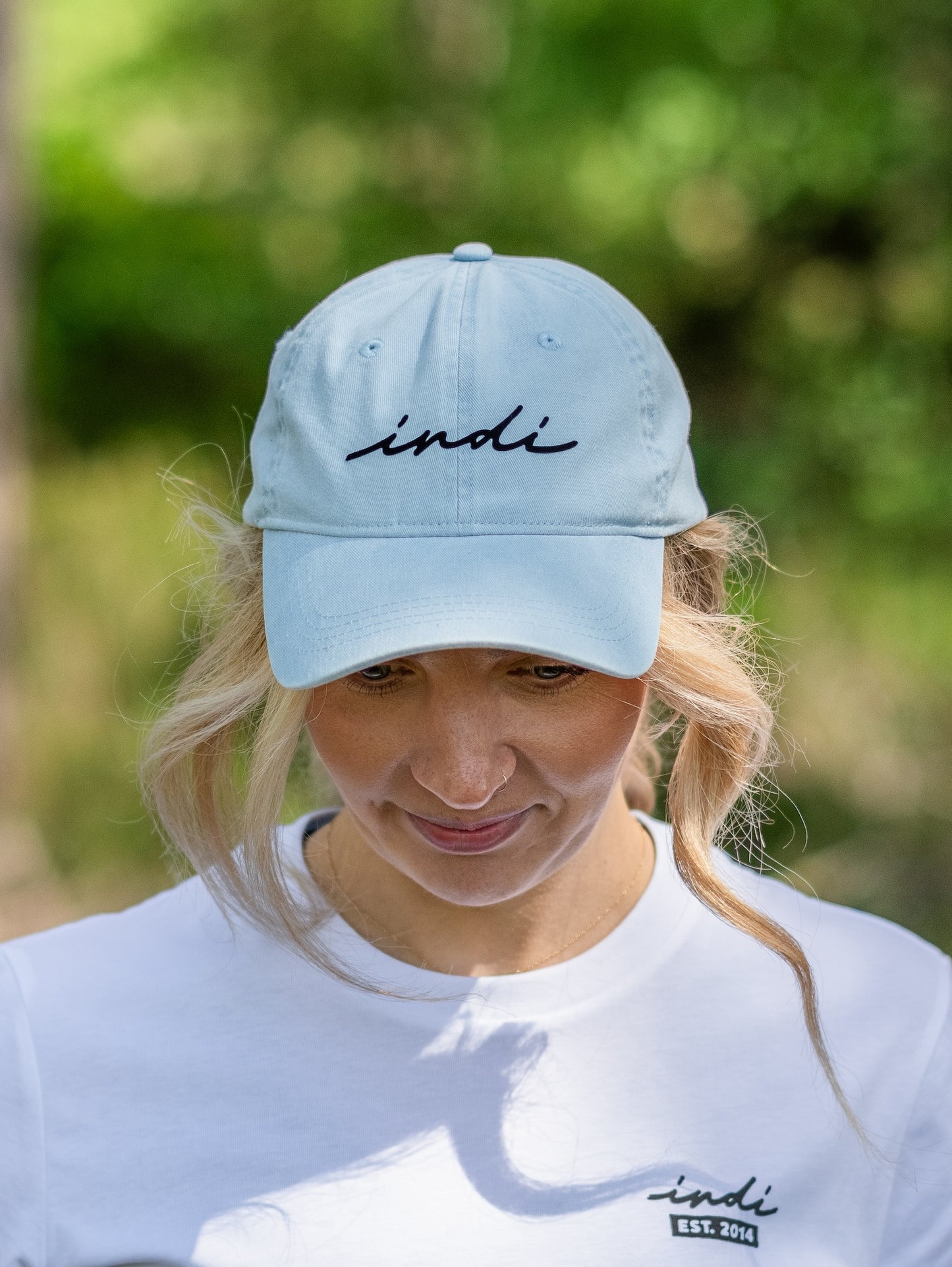 Signature Cap in Vintage Light Blue