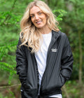 The Recycled Windbreaker Jacket in Black