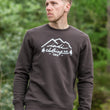 The Mountainscape Deluxe Sweater in Dark Brown