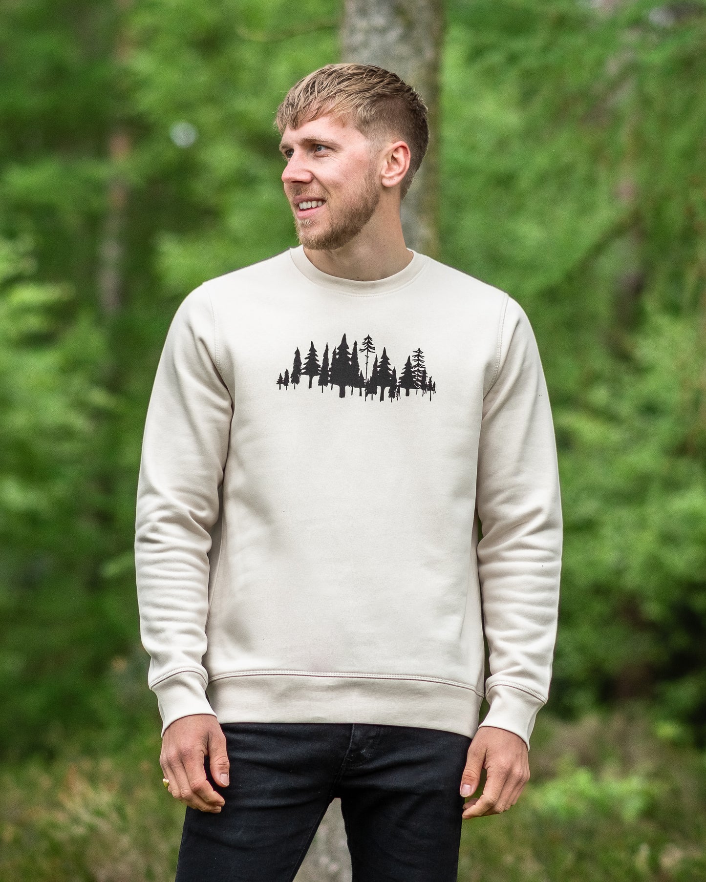 The Forest Sweater in Cream