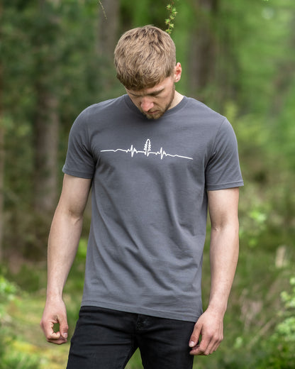 TreeCG T-shirt in Smoke Grey