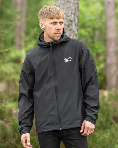 The Recycled Windbreaker Jacket in Black