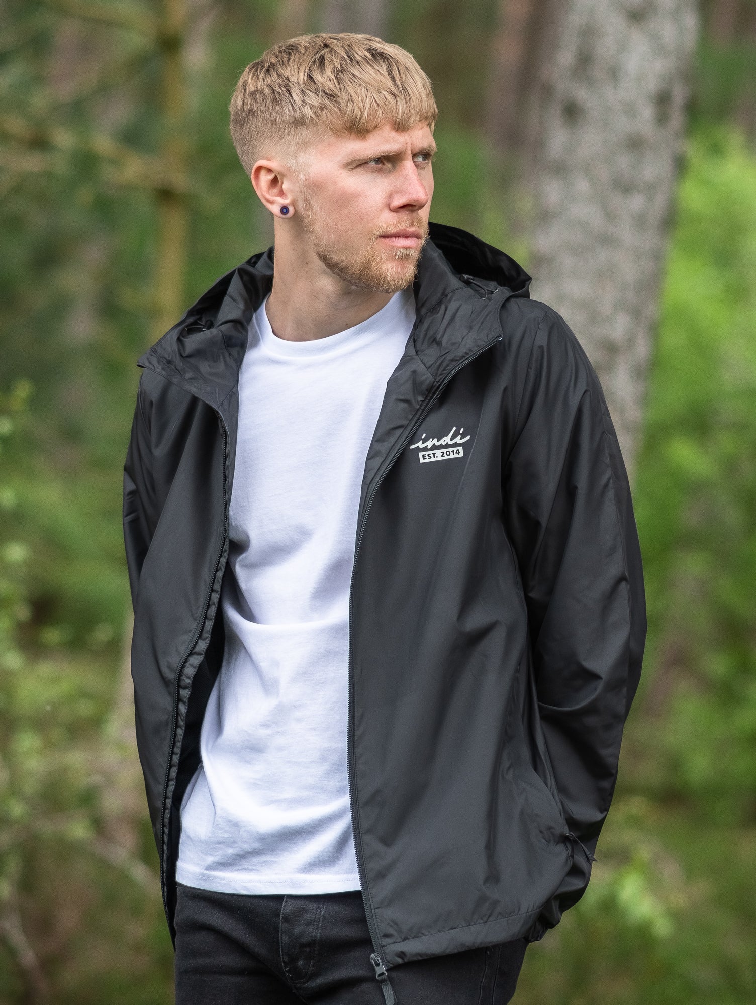 North face indi hoodie on sale parka