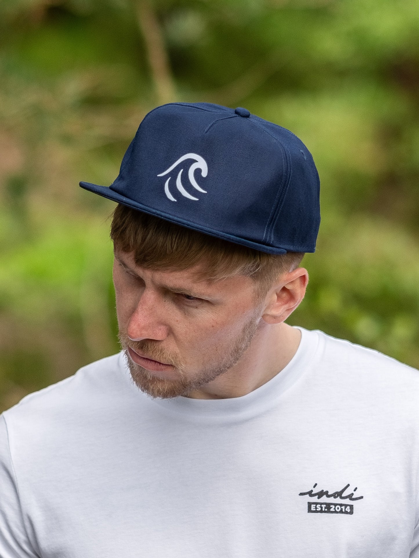 Seas Emblem Cap in Oxford Navy