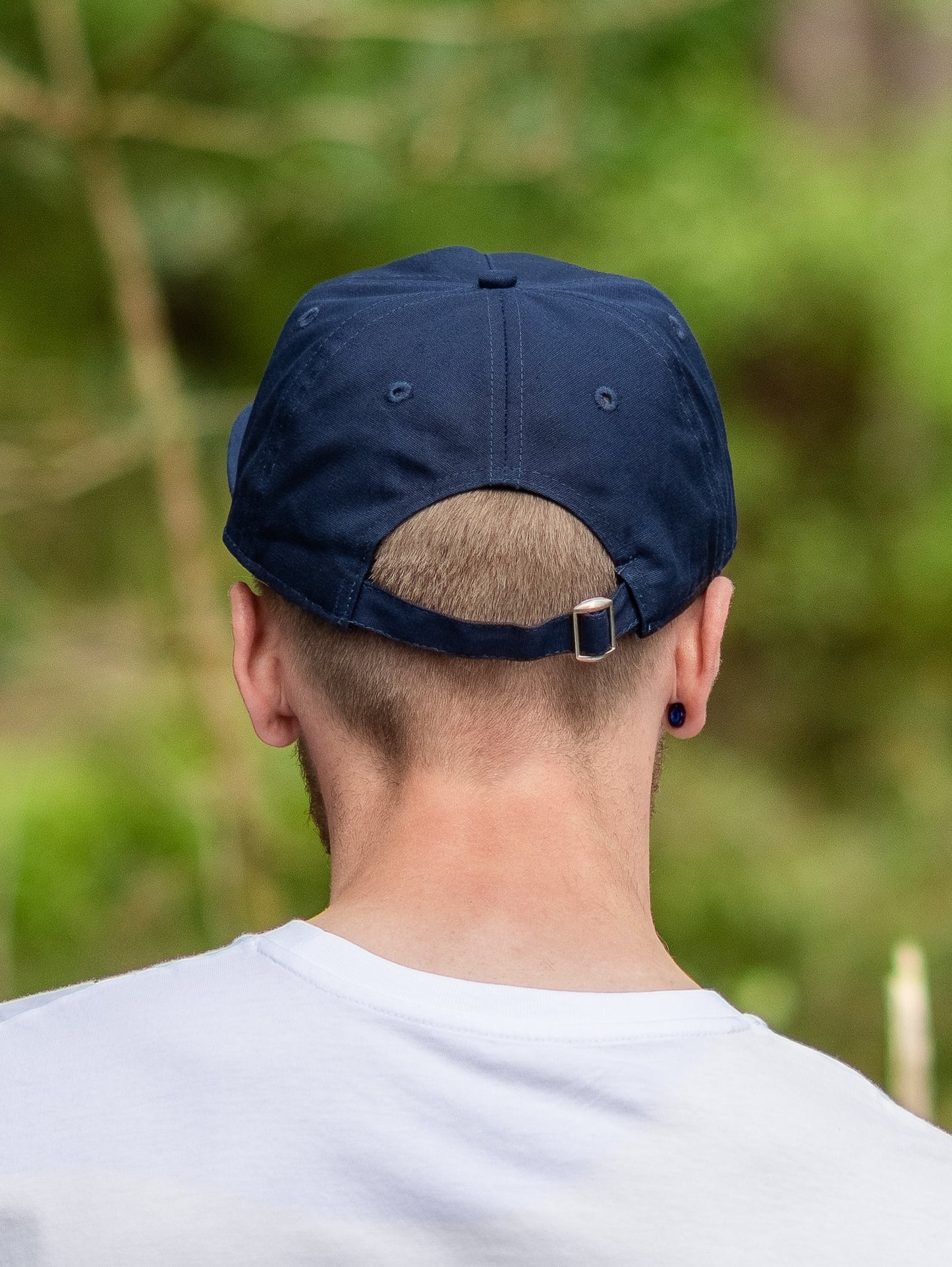 Seas Emblem Cap in Oxford Navy