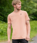 OceanWave Organic T-shirt in Coral