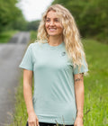 OceanWave Organic T-shirt in Seafoam