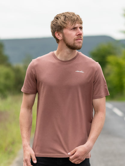 BareEssentials Organic T-shirt in Muted Chestnut