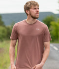 BareEssentials Organic T-shirt in Muted Chestnut