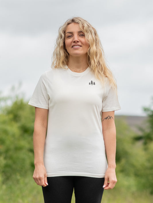 TripleTree Organic T-shirt in Cream