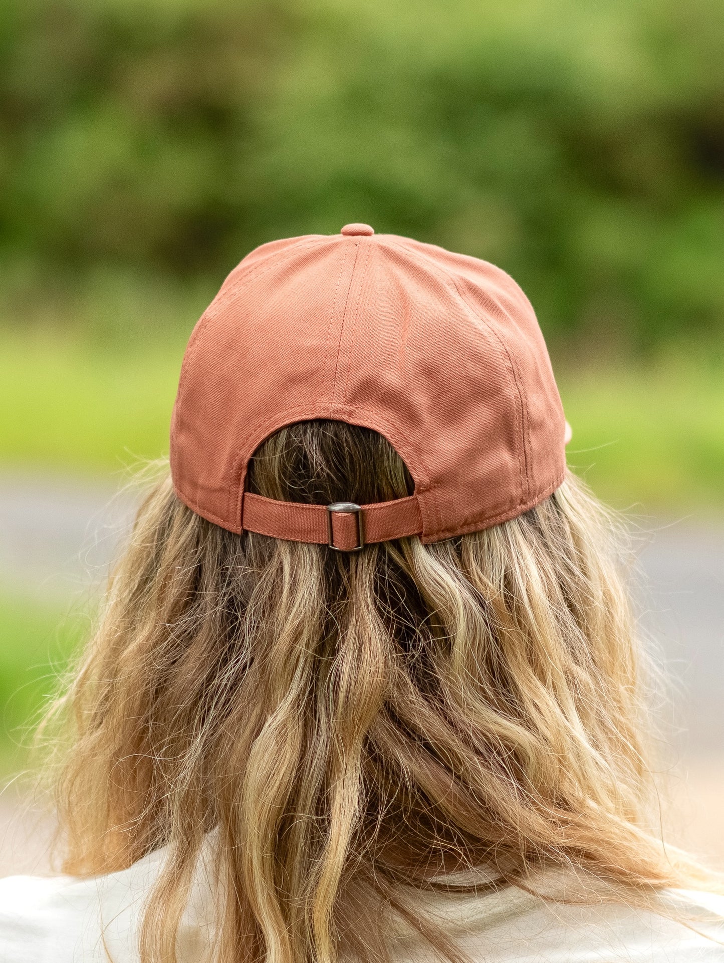 BareEssentials Classic Organic Cap in Terracotta