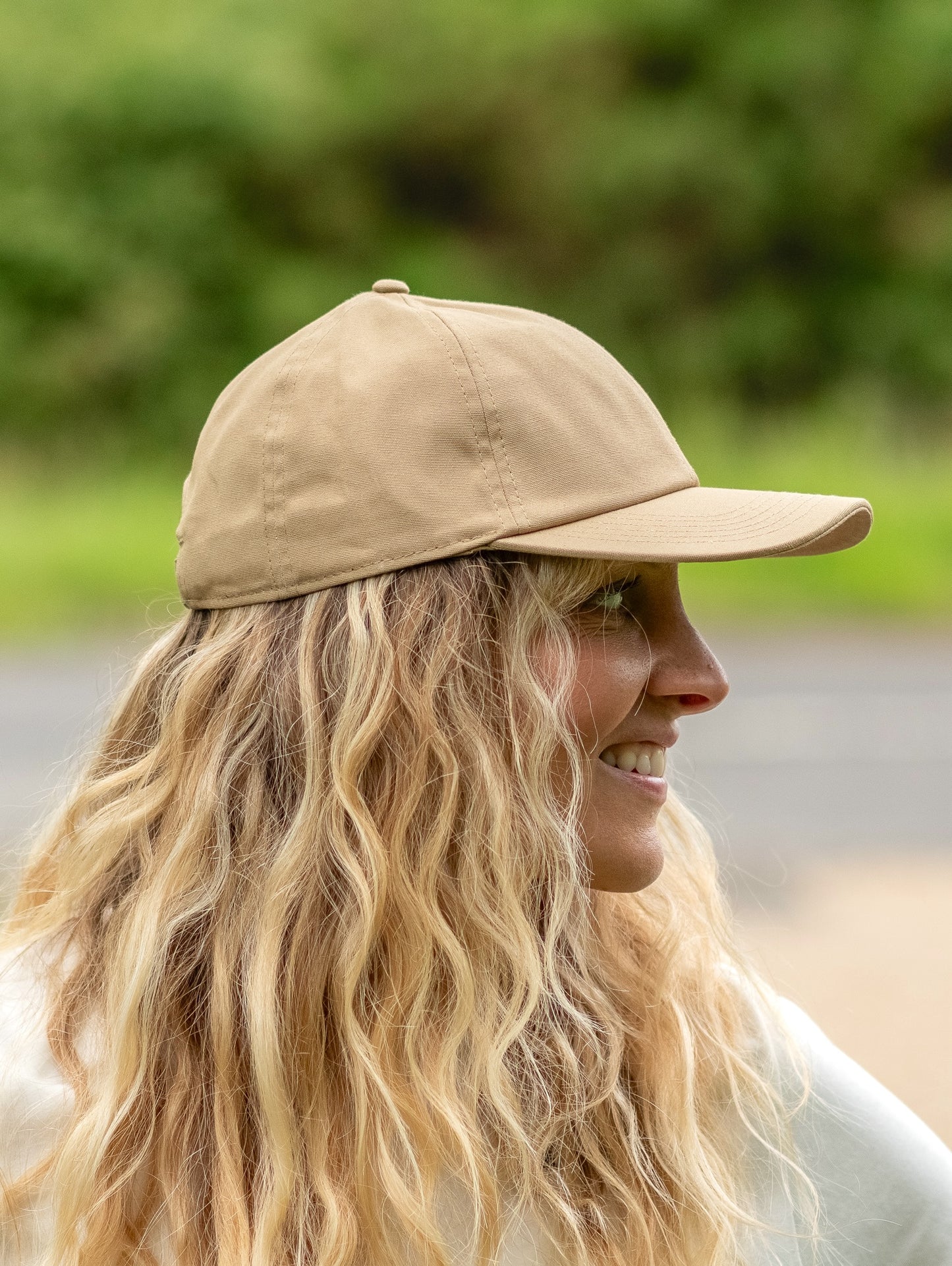 BareEssentials Classic Organic Cap in Desert Sand