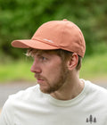 BareEssentials Classic Organic Cap in Terracotta