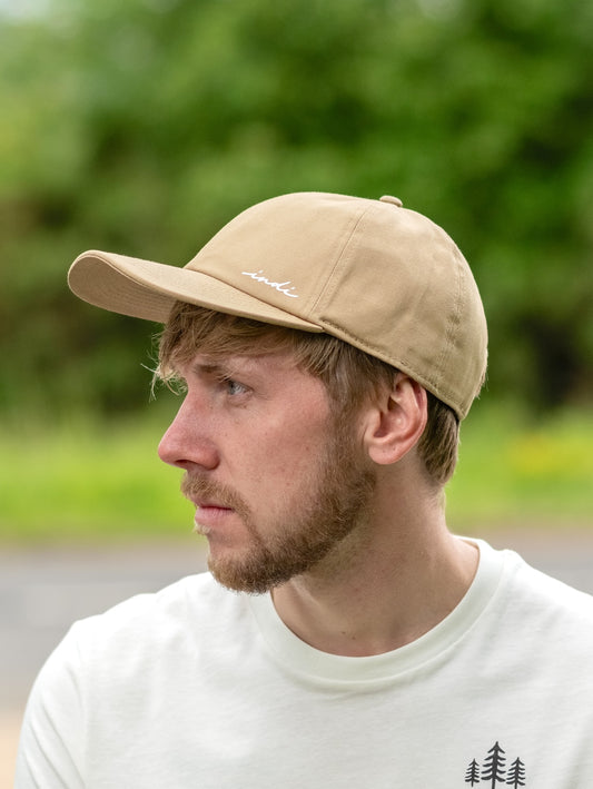 BareEssentials Classic Organic Cap in Desert Sand