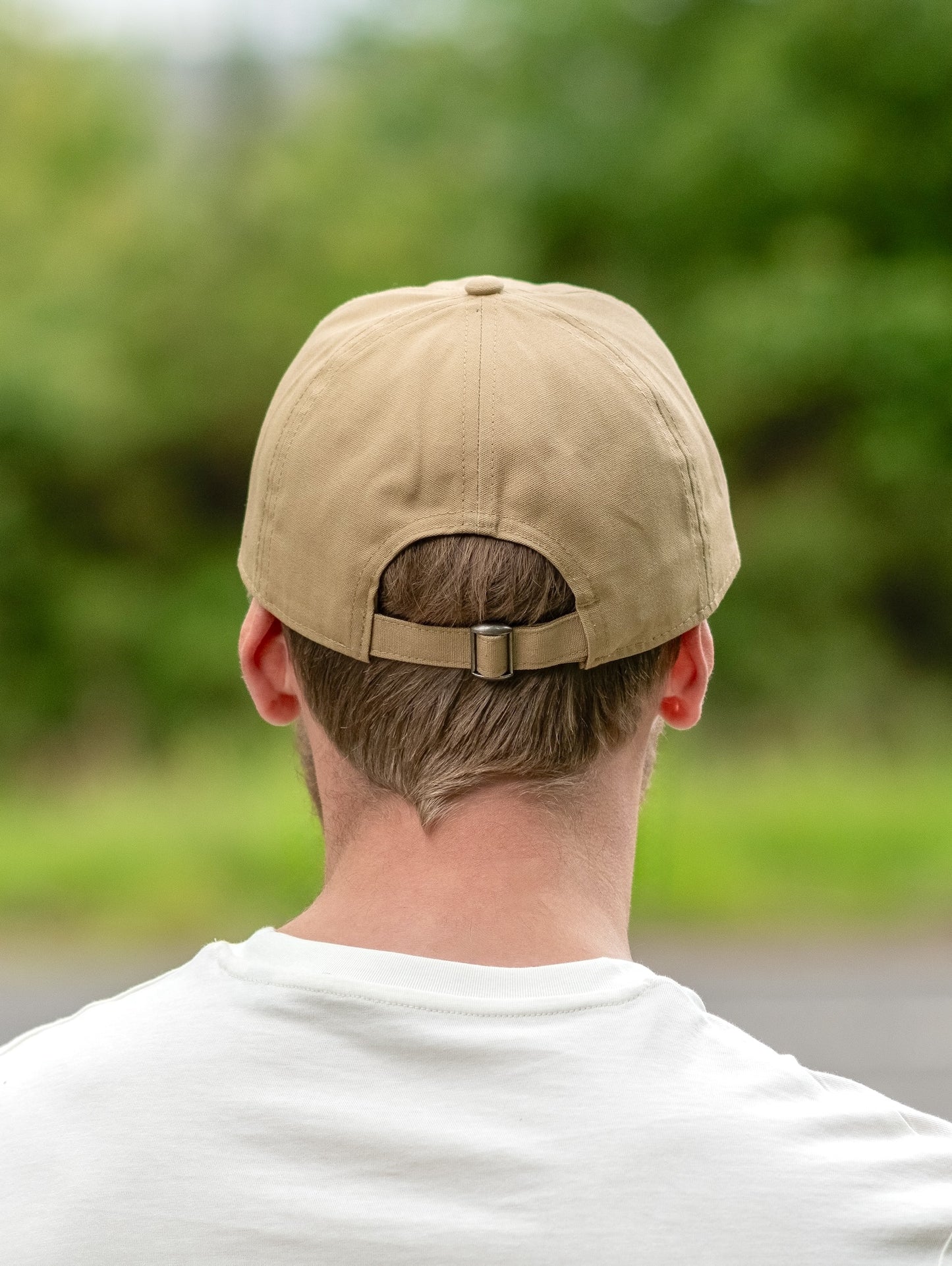 BareEssentials Classic Organic Cap in Desert Sand