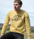 The Mountainscape Deluxe Sweater in Dusty Yellow