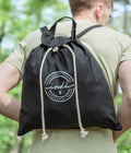Natural Organic Backpack in Black