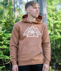 Wild Sunrise Deluxe Hoodie in Caramel