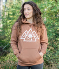 Wild Sunrise Deluxe Hoodie in Caramel