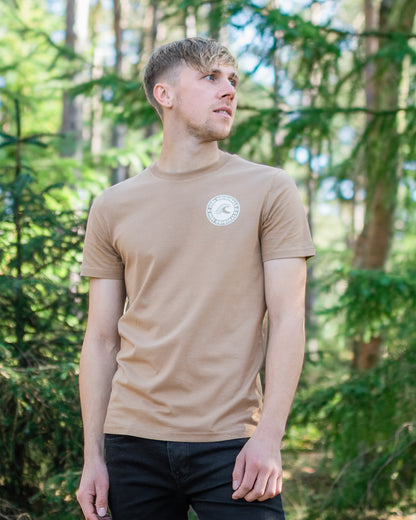 Originals Wave T-shirt in Camel