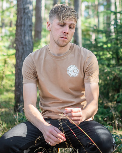 Originals Wave T-shirt in Camel