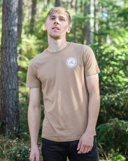 Originals Wave T-shirt in Camel