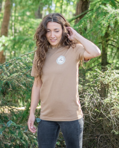 Originals Wave T-shirt in Camel