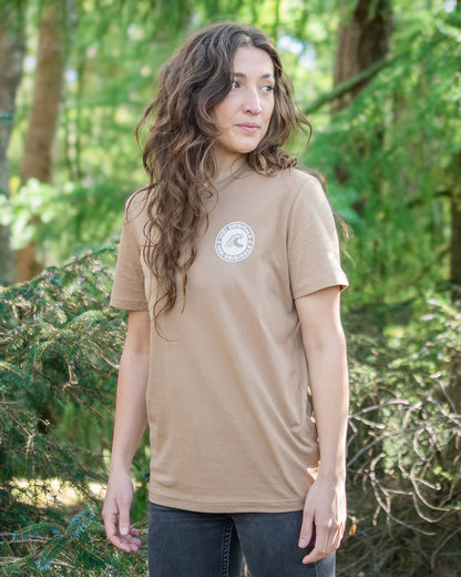 Originals Wave T-shirt in Camel