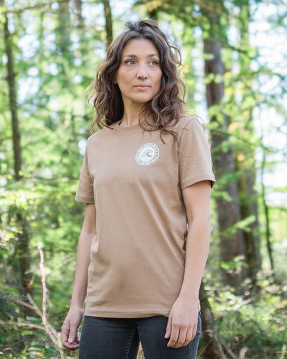 Originals Wave T-shirt in Camel