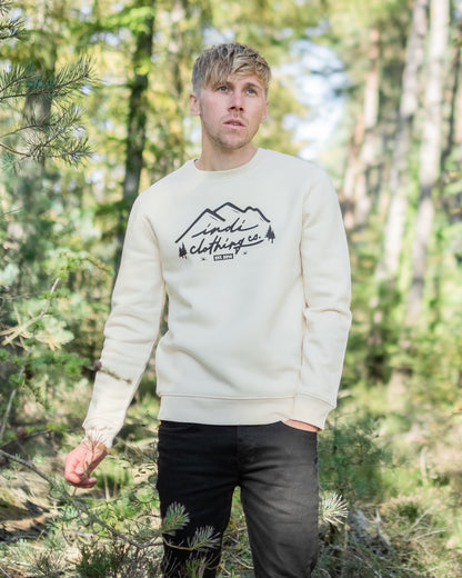 The Mountainscape Deluxe Sweater in Natural Raw