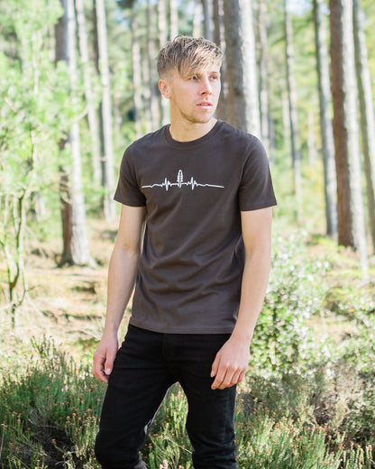 TreeCG T-shirt in Dark Brown