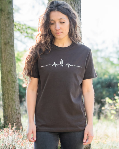 TreeCG T-shirt in Dark Brown